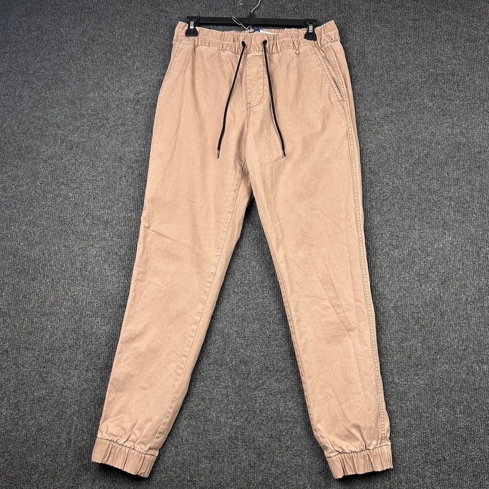 Old Navy Modern Jogger Built-In Flex Mauve Color Pants Mens Size Small Stretch